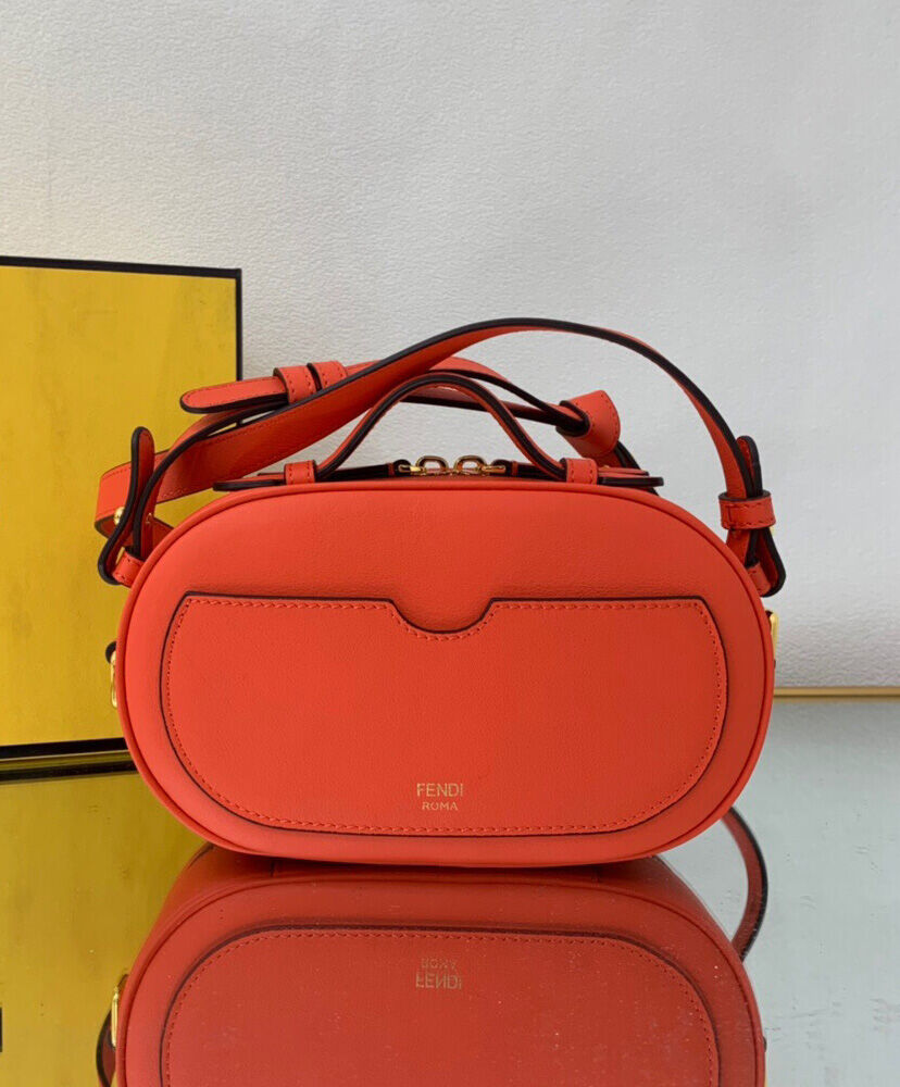 Fendi Mini Camera Case Bag 8BS058 Orange